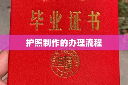 巍山护照制作的办理流程