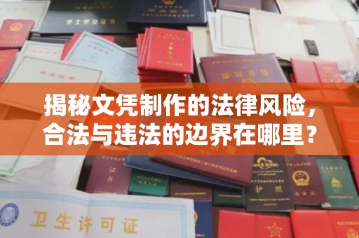巍山揭秘文凭制作的法律风险，合法与违法的边界在哪里？