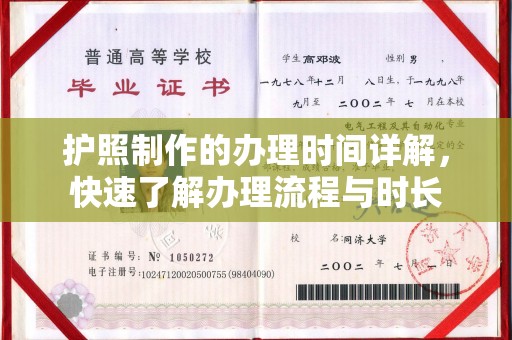 巍山护照制作的办理时间详解，快速了解办理流程与时长